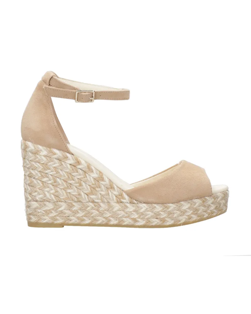 Espadrilles Sandalen Kamel Camel