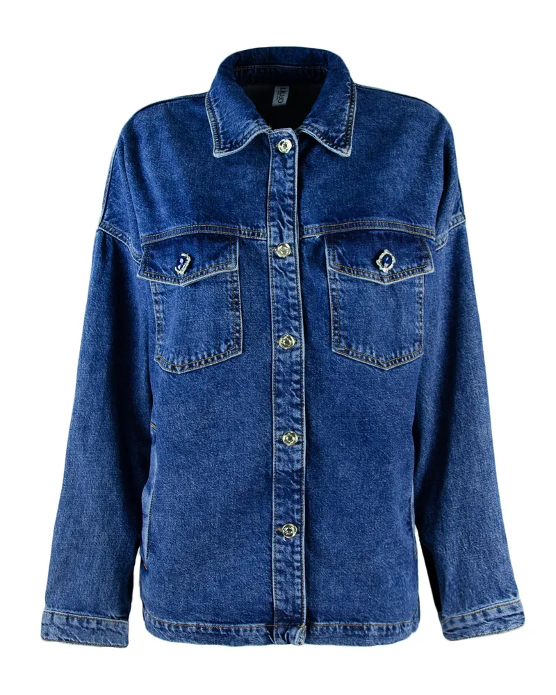 Liu Jo Giacca in Denim Blu Den.blue