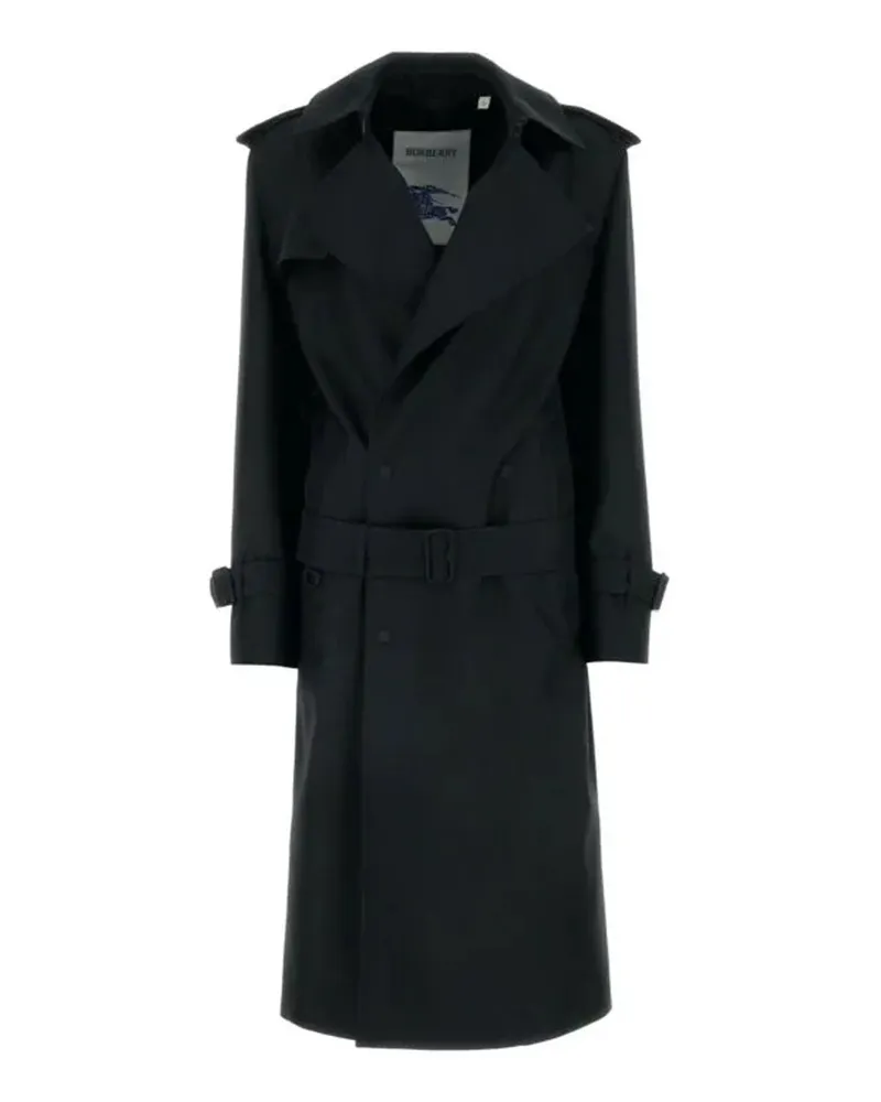 Burberry Mischung Seidengrabenmantel Black
