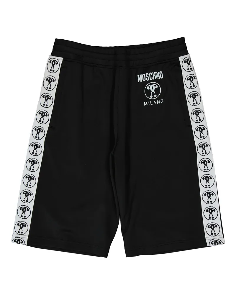Moschino Couture -Kontrast -Band -Shorts Black