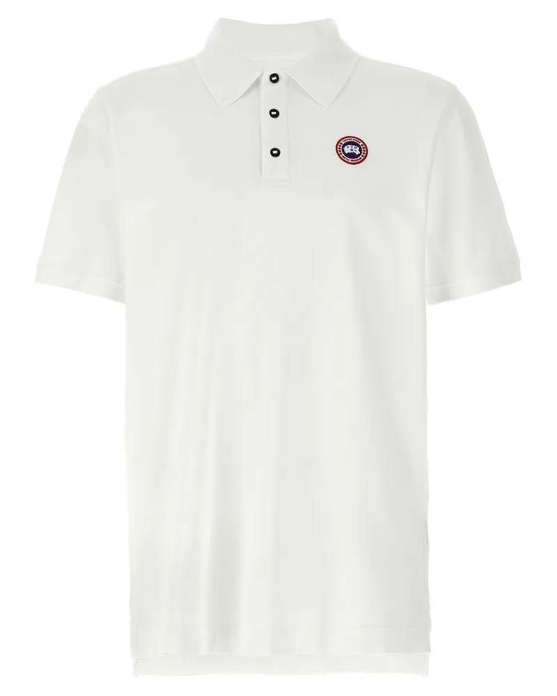Canada Goose Kanada -Gans 'Beckley' Polo -Shirt White