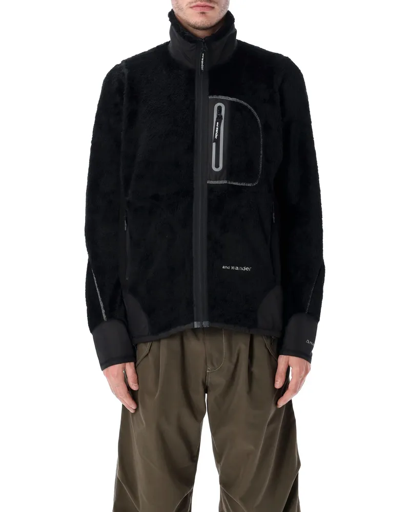 and wander Und Wander Coats Schwarz Black