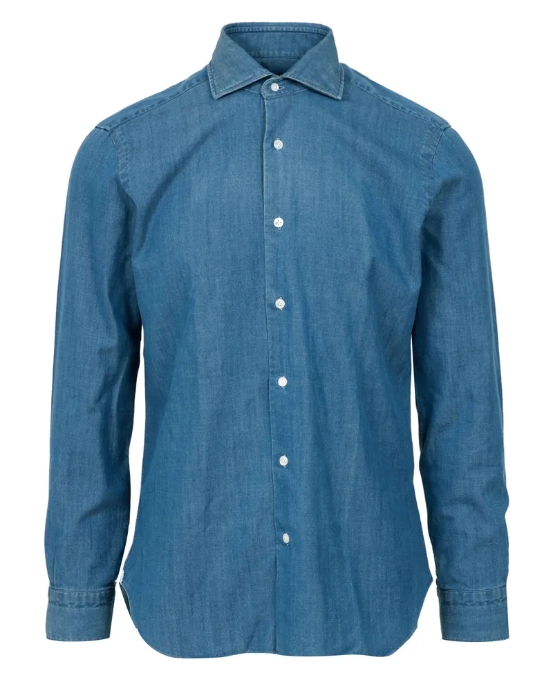 BARBA Hemden Denim Denim