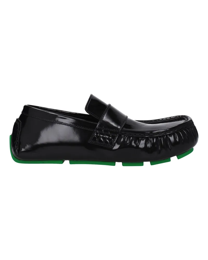 Bottega Veneta mocassini ride mann haut schwarz -
