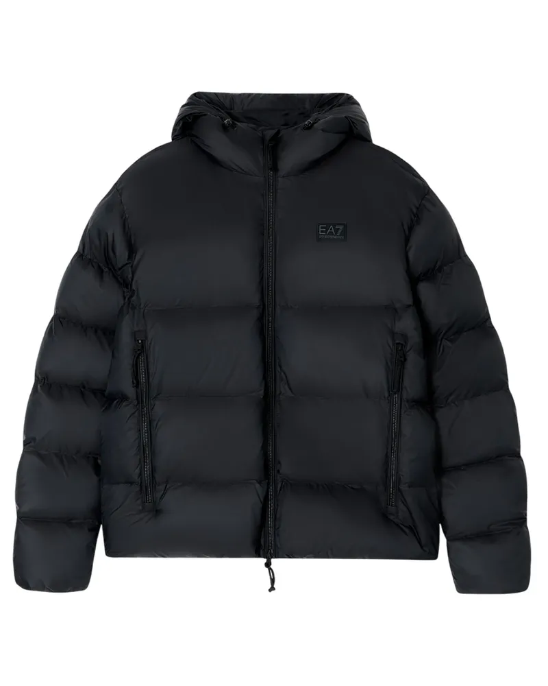 EA7 Mäntel Schwarz Black