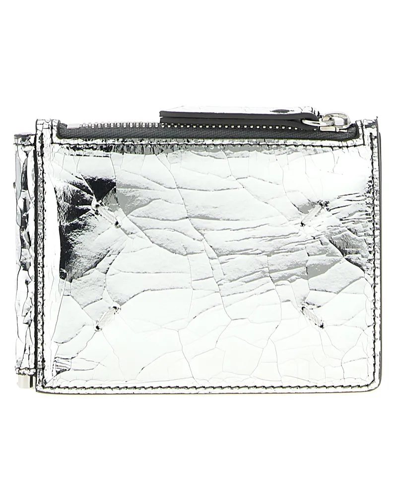 Maison Margiela Bifold-Geldbörse Silver