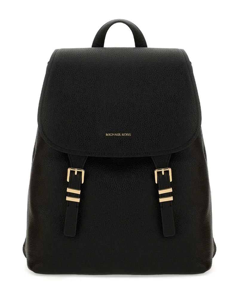 Michael Kors Michael von Michael Kors Leder -Rucksack Black