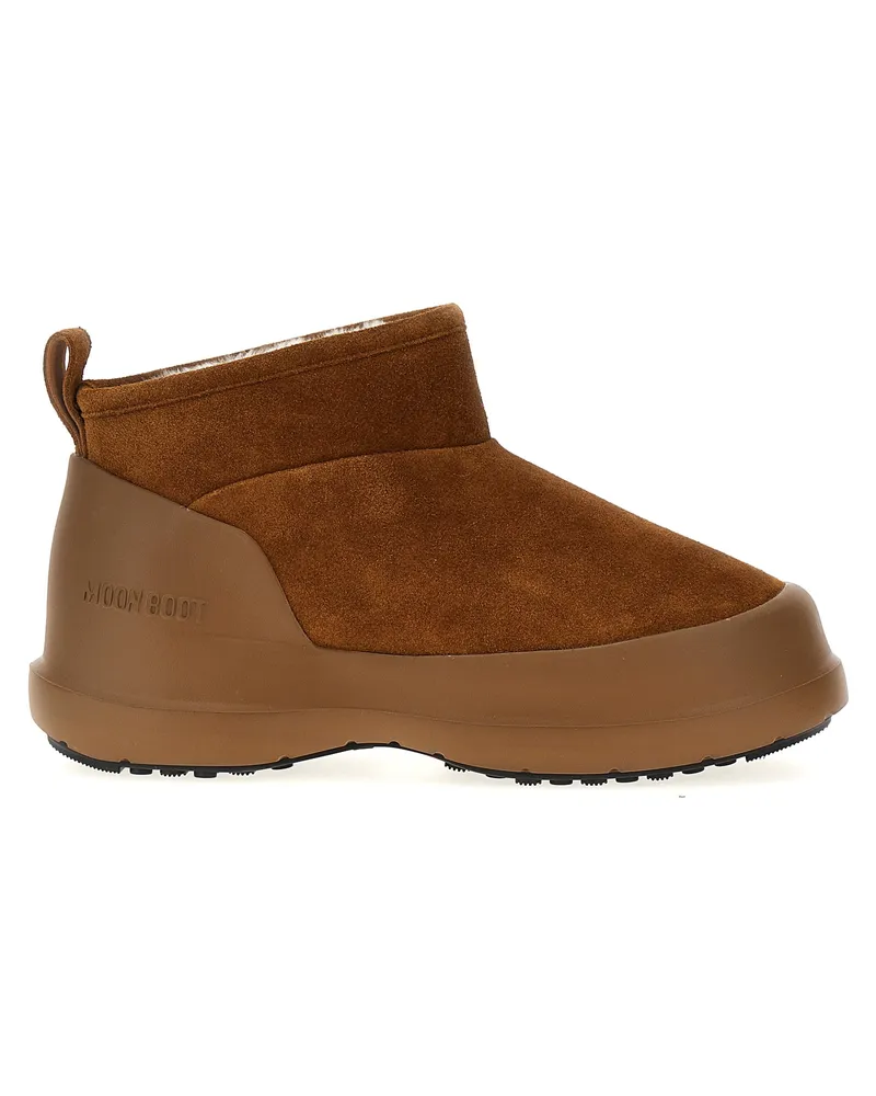 Moon Boot Mondstiefel 'Luna Low' Knöchelstiefel Brown