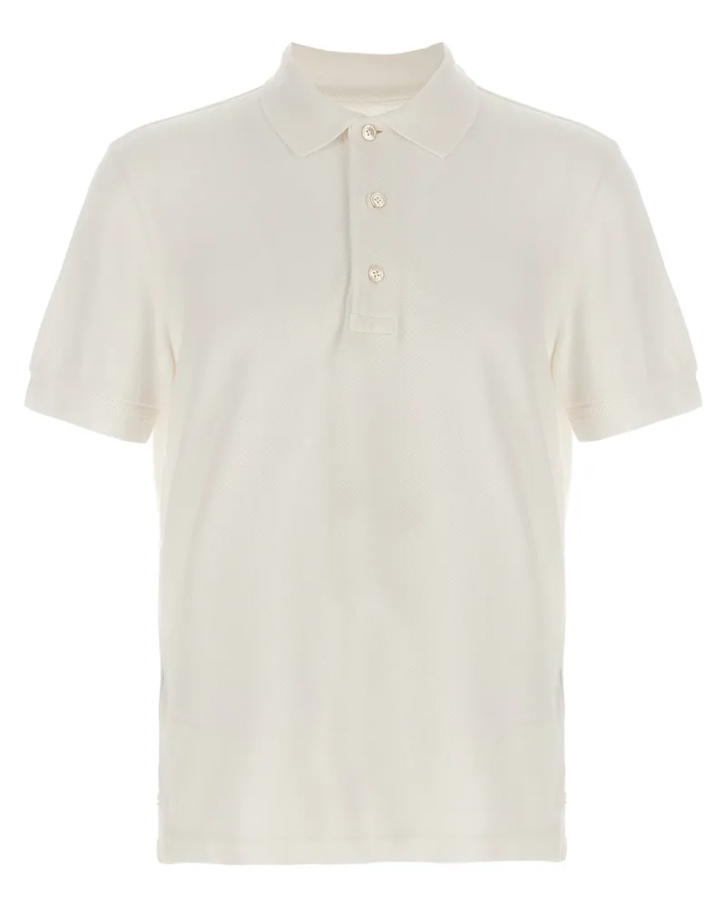 Tom Ford Piqué Polo -Hemd White