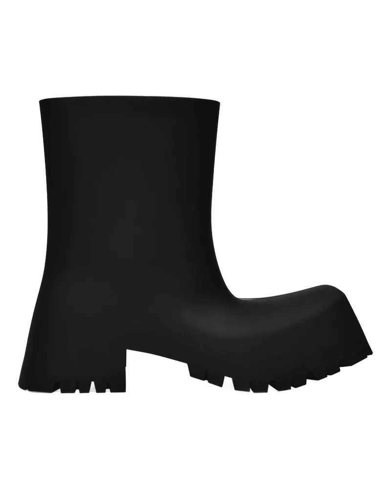 Balenciaga Soldat Rubb -Knöchelstiefel  Black Black