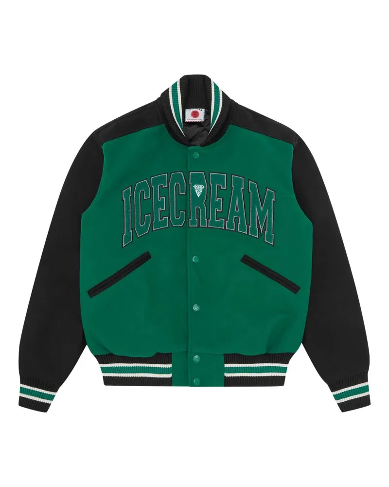 ICECREAM College -Uni -Jacke Green