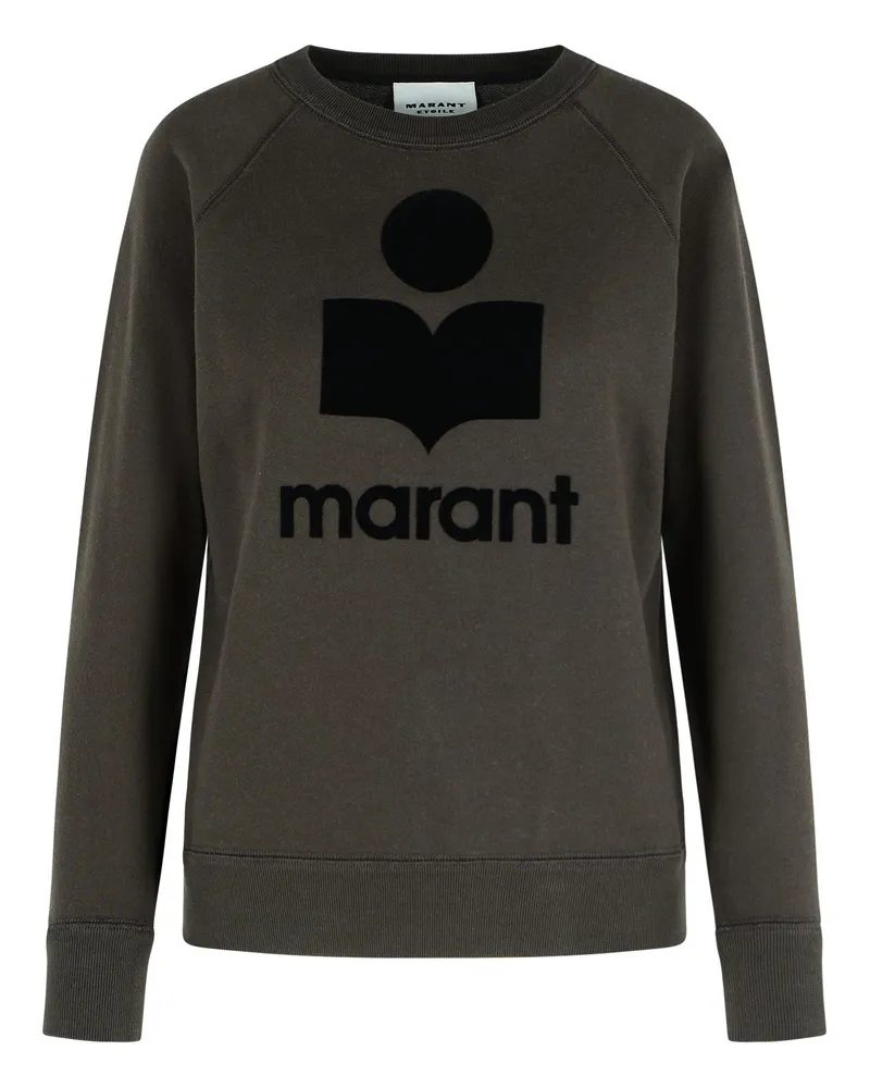Étoile Isabel Marant Millyny' schwarzes Baumwollblend -Sweatshirt Black