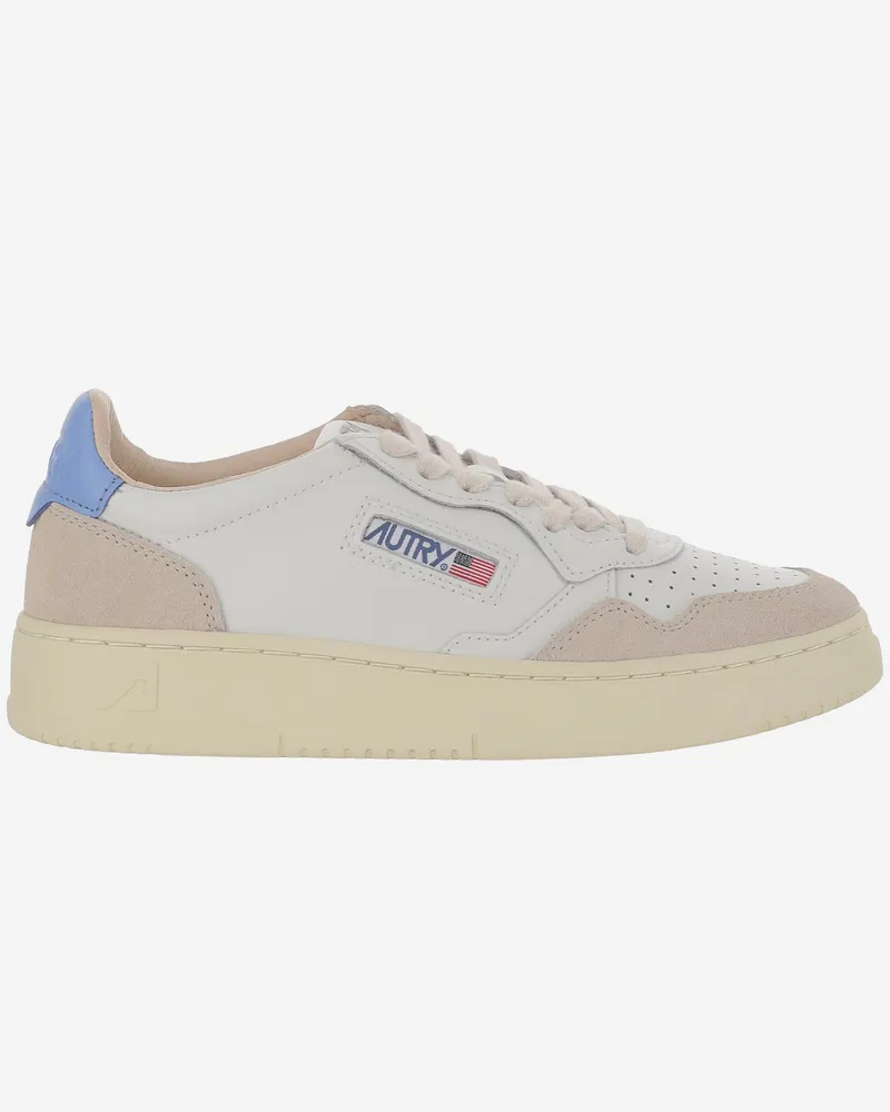 AUTRY Low Medalist Leder -Sneaker Blue