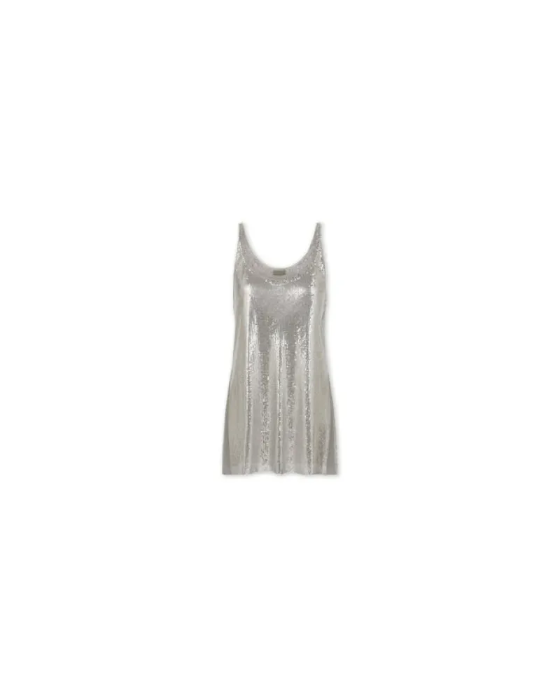 Paco Rabanne Top Silber Silver
