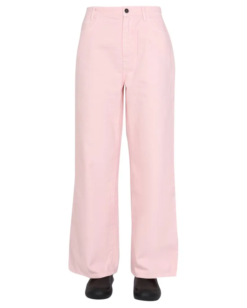 Raf Simons Wide -Beinhosen Pink