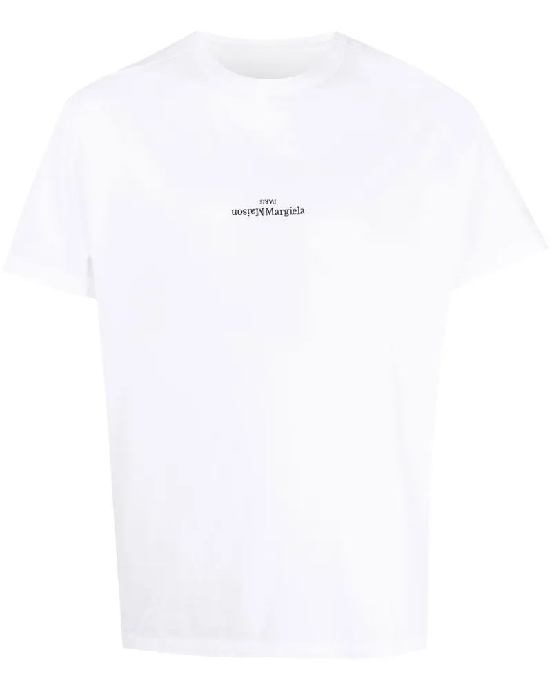 Maison Margiela T -Shirts und Polos Weiß White