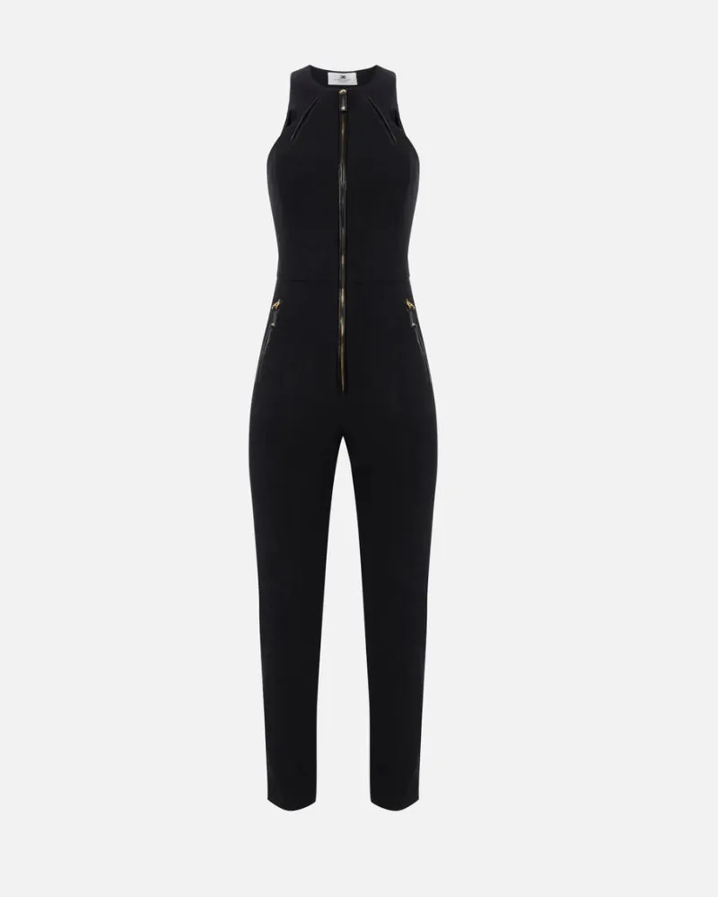 Elisabetta Franchi insgesamt mit Reißverschlussdetails Black