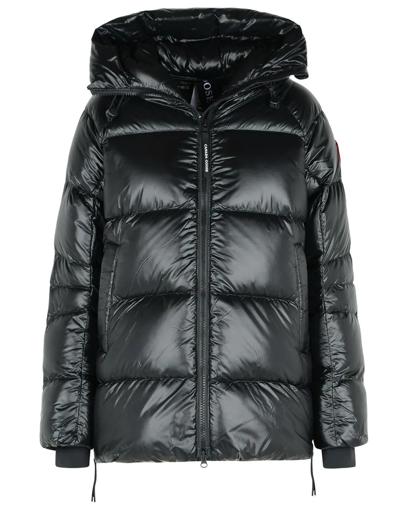 Canada Goose Cypress' schwarzes Polyamid -Down -Jacke Black