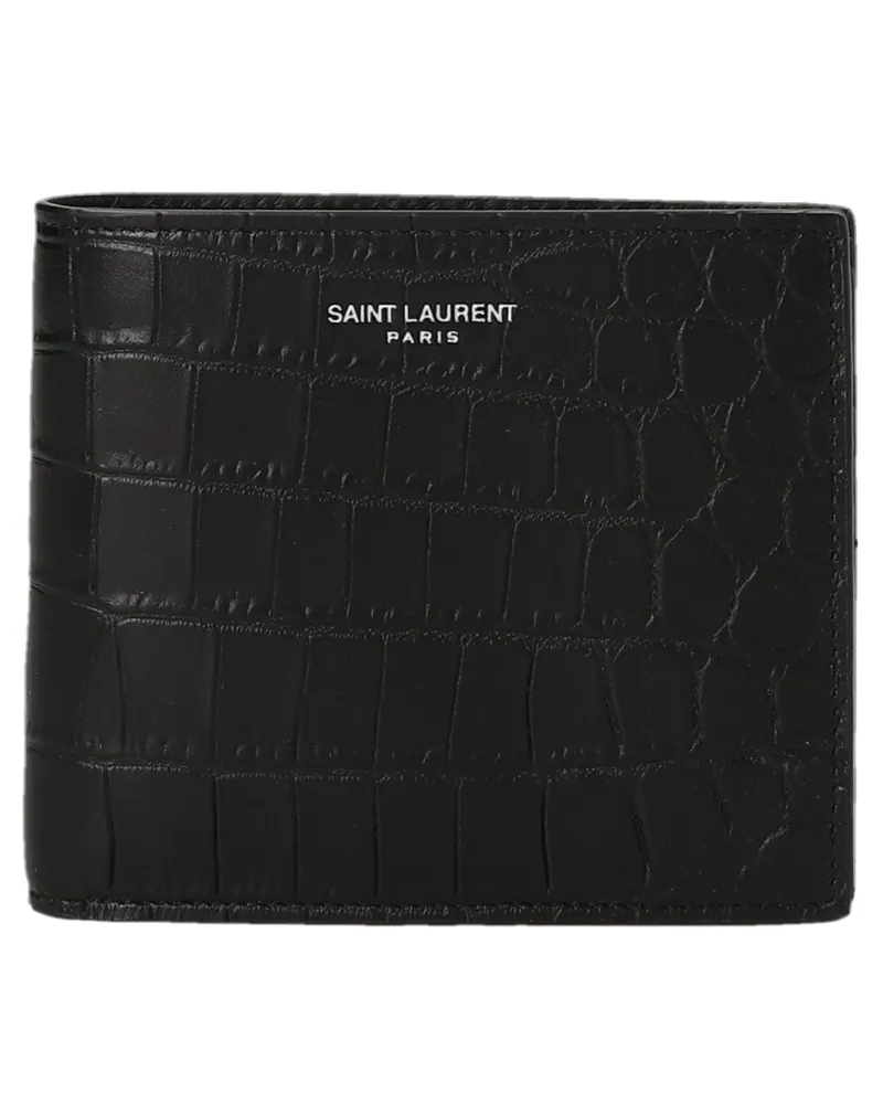 Saint Laurent Saint Laurent Paris Ost/West' Brieftasche Schwarz