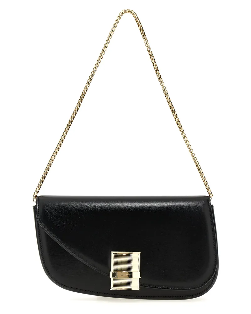 Ferragamo Fiamma XS' Crossbody -Tasche Schwarz
