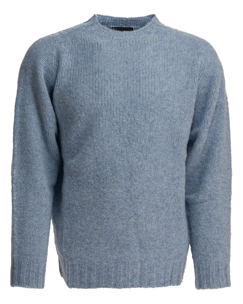 Beams Plus Shaggy Bernard“ Rundhalspullover Light