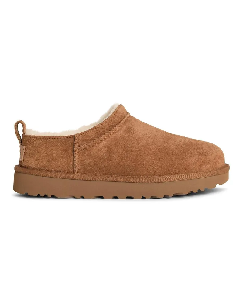 UGG Classic Micro' Kastanien Wildlederstiefel Beige