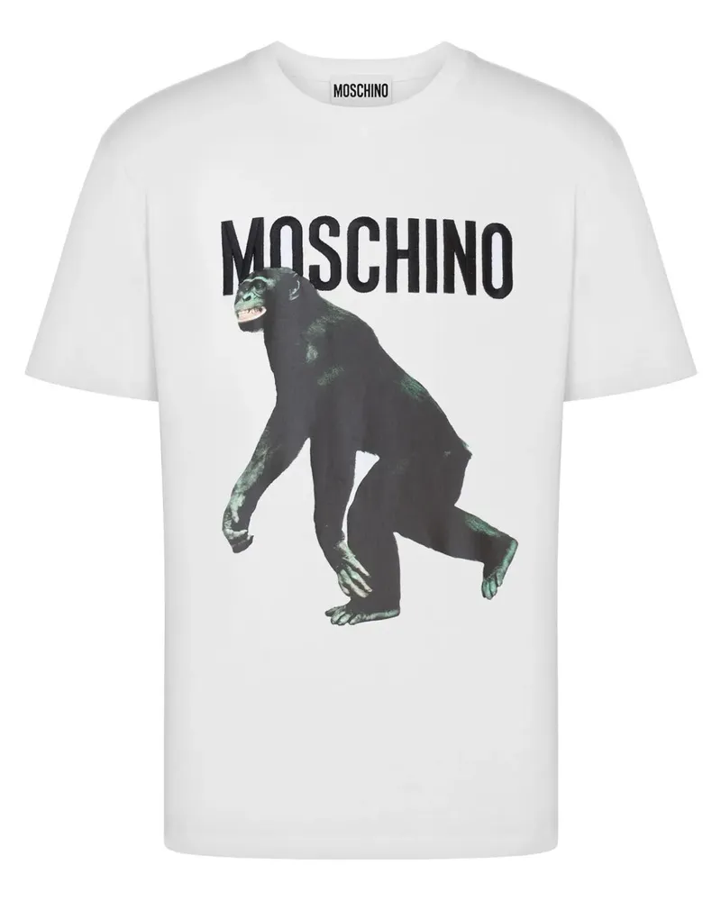 Moschino T -Shirt mit Druck 1001