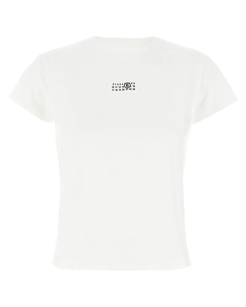 Maison Margiela Logo T -Shirt White