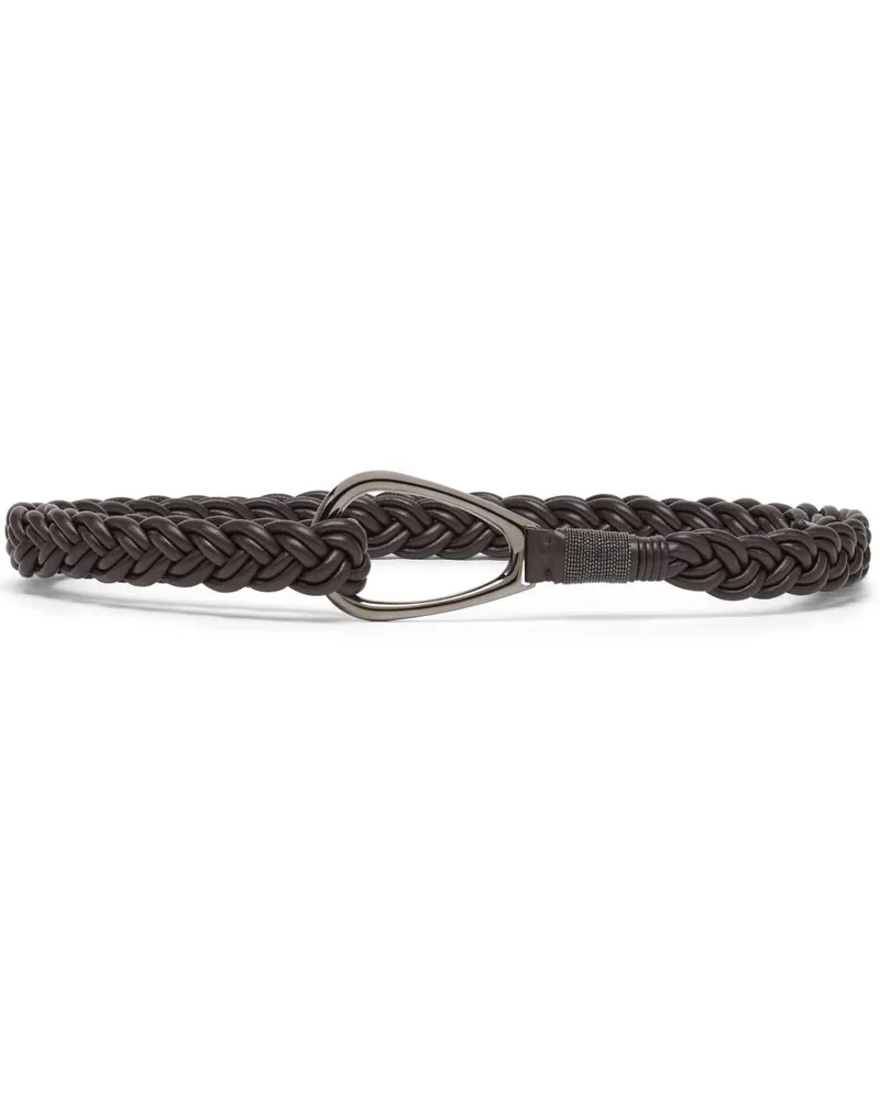 Brunello Cucinelli Ledergürtel Brown