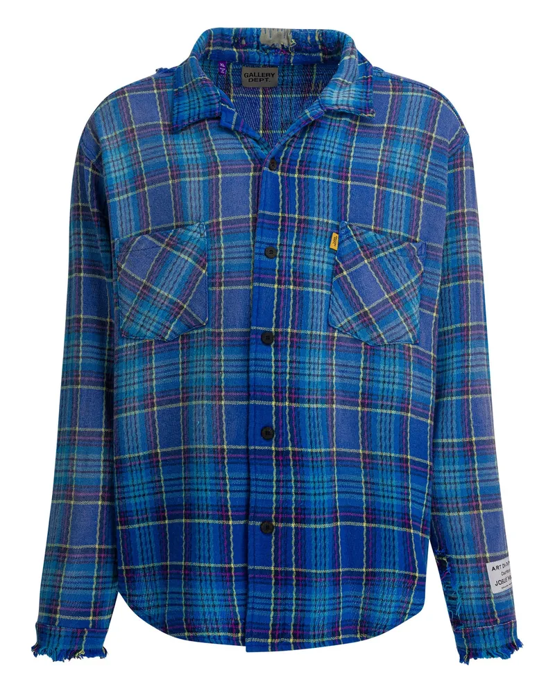 GALLERY DEPT. Marley Flannel“-Hemd Blue