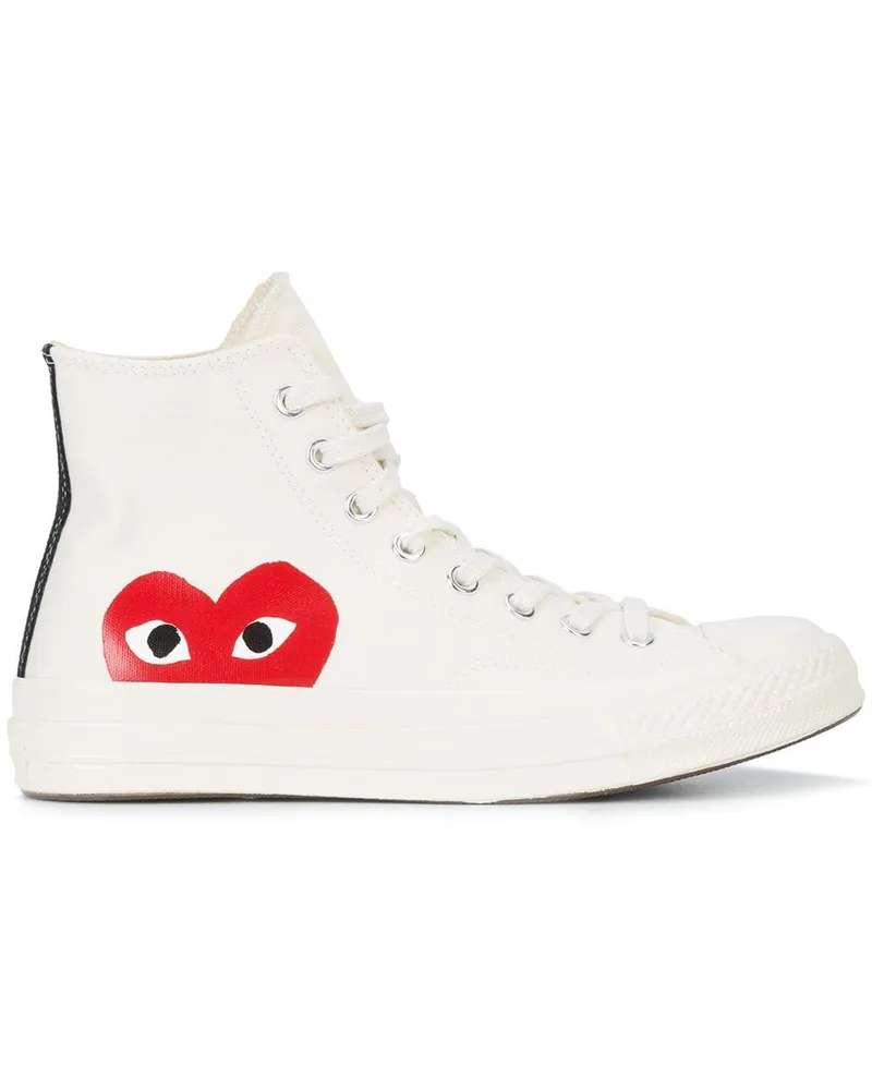 Comme des Garçons Comme des Garçons spielen Big Heart Ct70 Hi Top Shoes 
