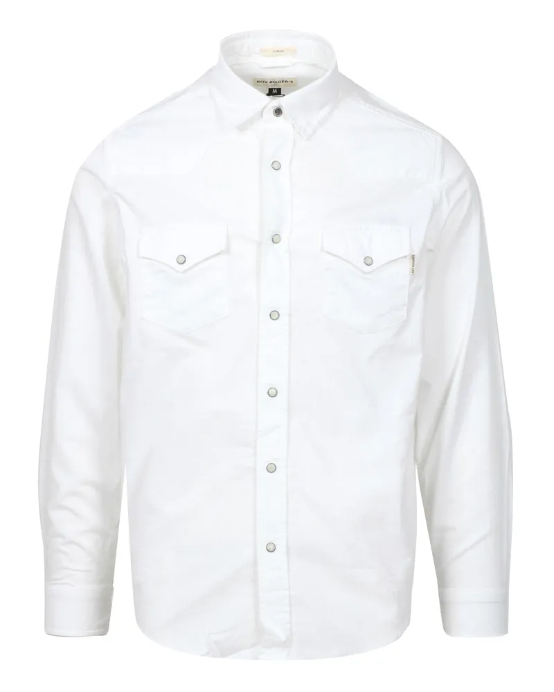 Roy Roger's Roy Roger 's Hemden weiß White