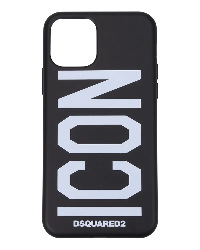 Dsquared2 I Phone Case I Phone 11 Pro Damens Thermoplastisches Schwarz -