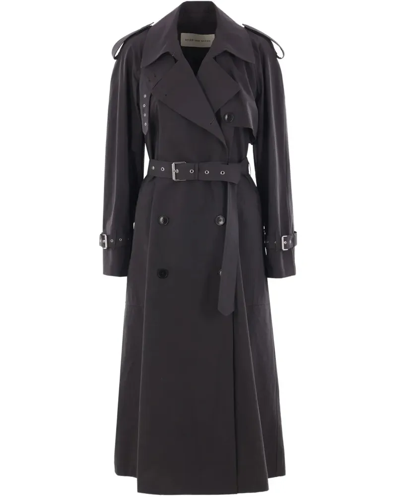 Dries van Noten DRIES VAN NERN 00110 Risto 1449 W.W.Coat Dark