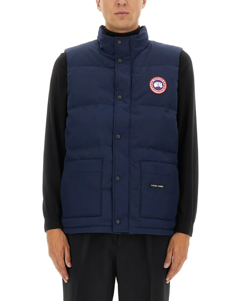Canada Goose Kanada Gans "Freestyle Crew" Weste Blue