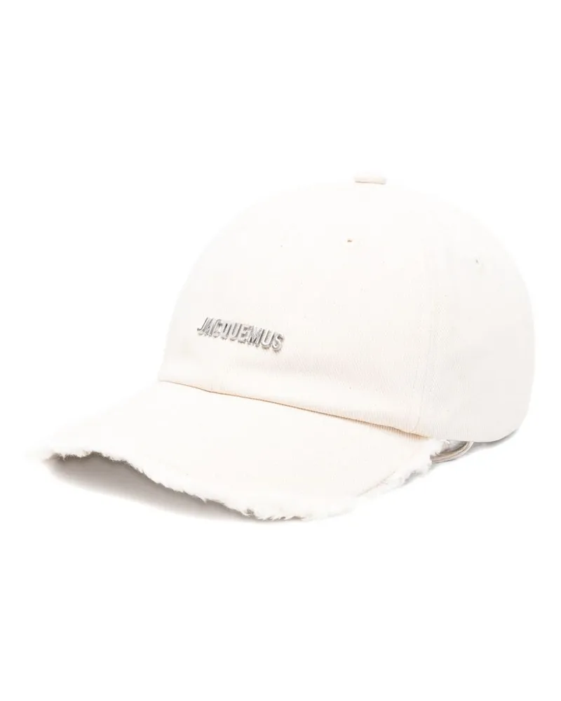 Jacquemus la Casquette Artichaut Cap White