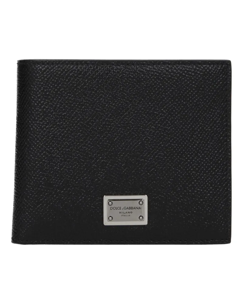 Dolce & Gabbana Dolce&Gabbana Herrens Geldbörse Leder Schwarz -