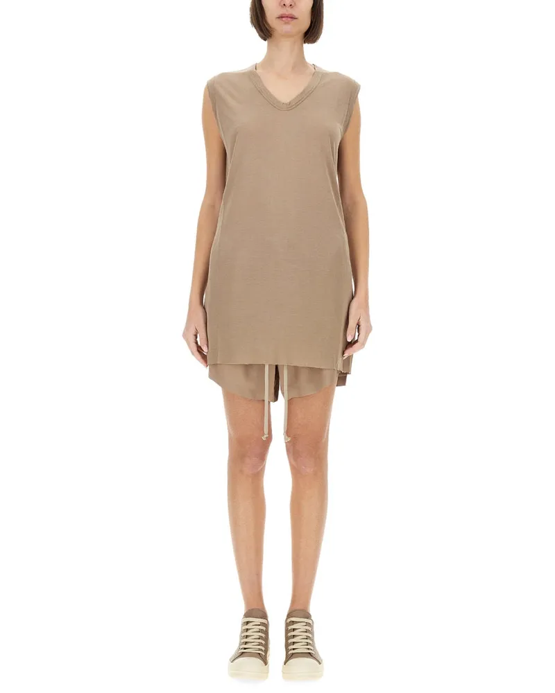 Rick Owens Jersey Top Nude