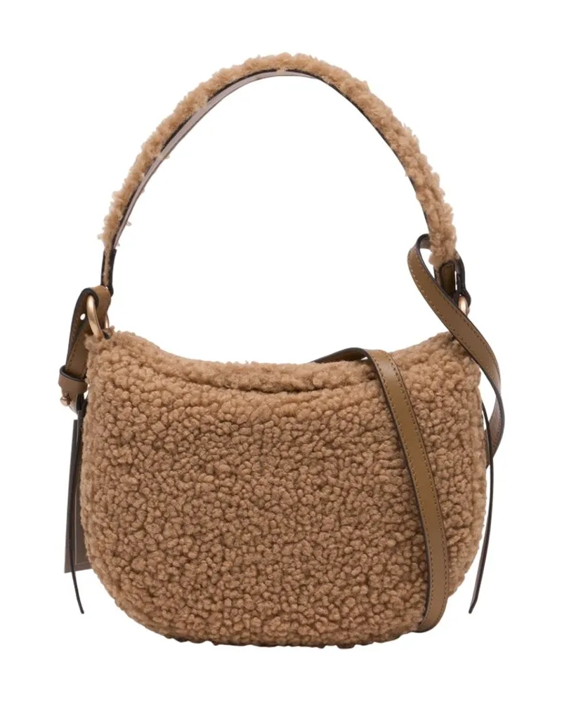 Vanessa Bruno Mini Daily Umhängetasche  Synthetik Braun Braun