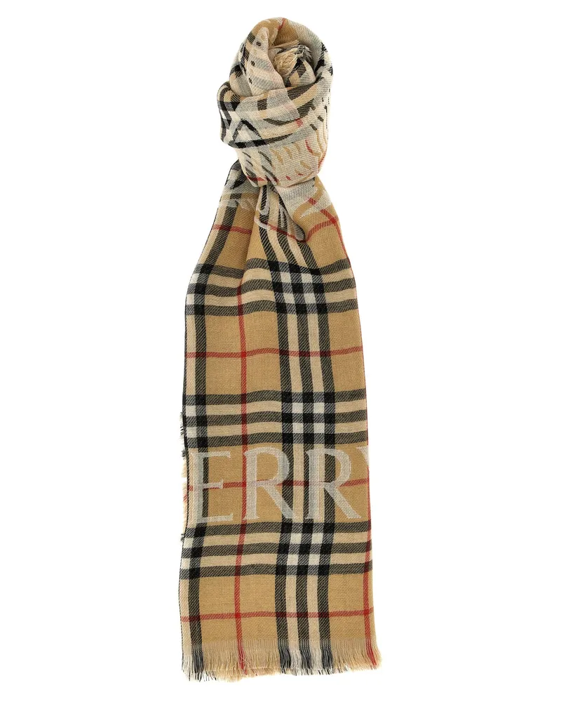 Burberry Check Wollschal Multicolor