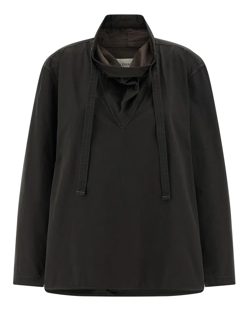 Christophe Lemaire Bluse „Vareuse Brown