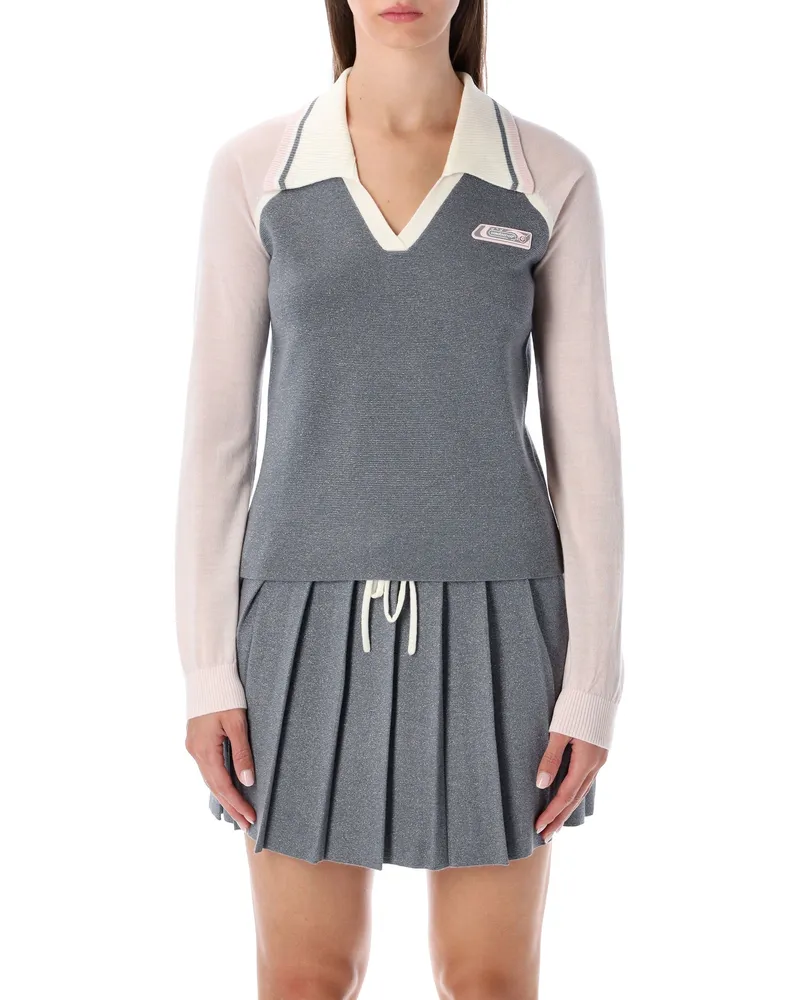 Casablanca Paris Pullover Silber Silver