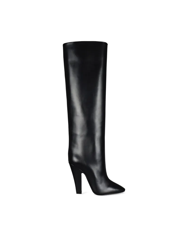 Saint Laurent Tube 68 Stiefel Black