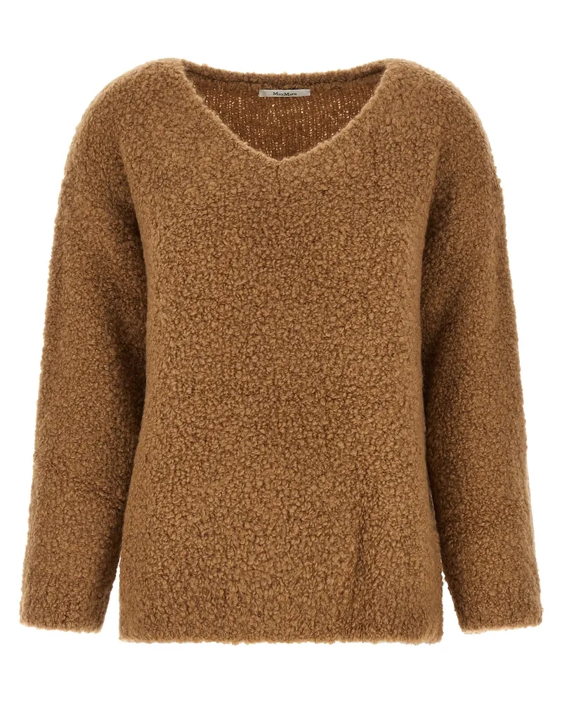 Max Mara Pullover „Pantera“ von Brown