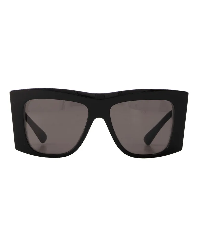 Bottega Veneta Sonnenbrille  schwarz/grau Schwarz