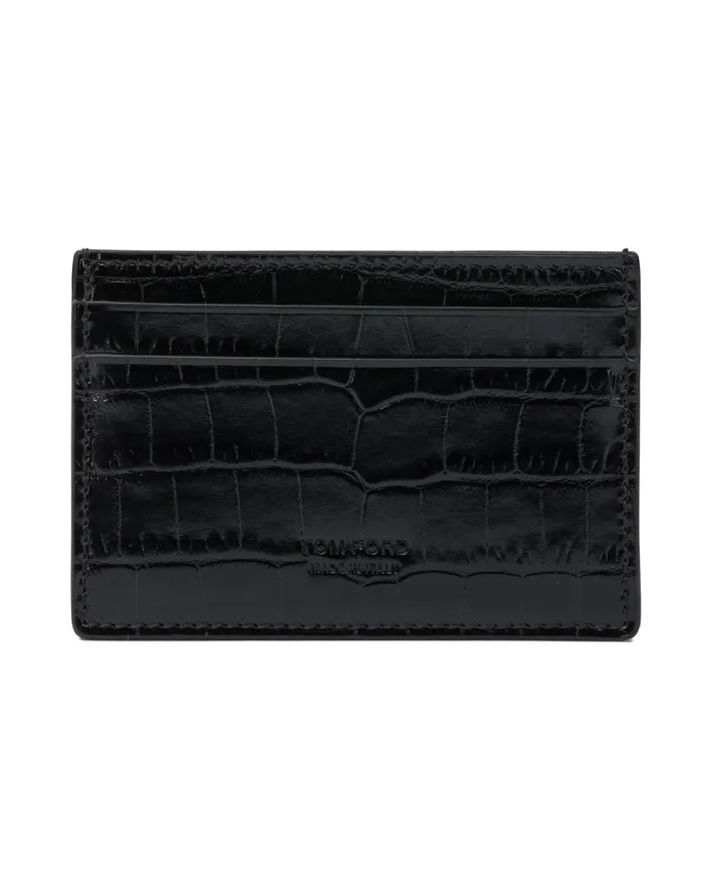 Tom Ford Exotic Line“ Kartenetui Black