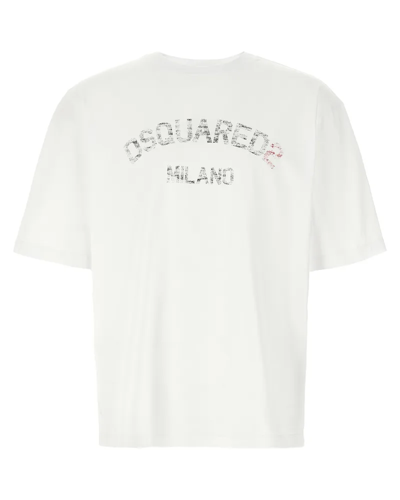 Dsquared2 lous fit' T -Shirt White