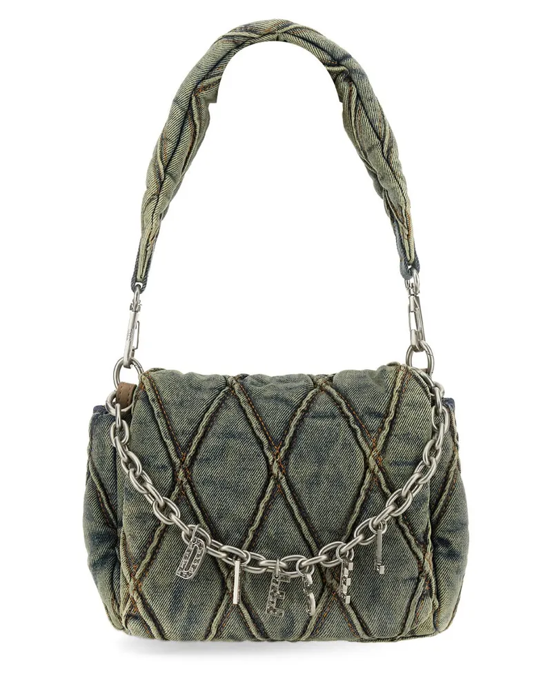 Diesel Charme D" kleine Umhängetasche Grey