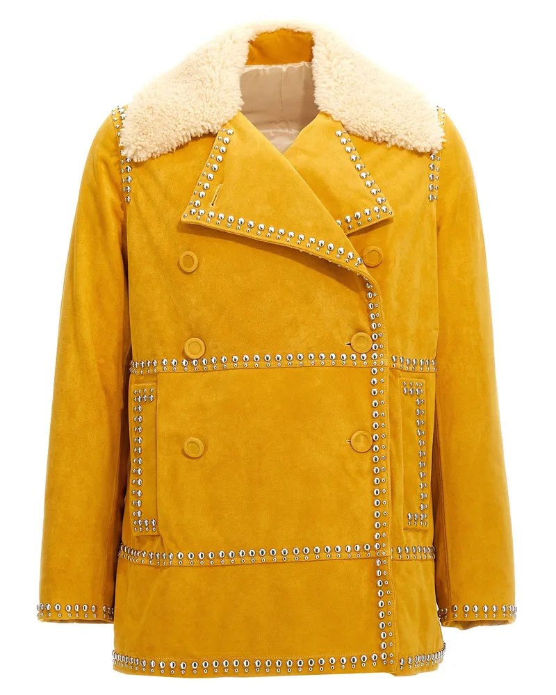 Wales Bonner Zeit' Jacke Gelb