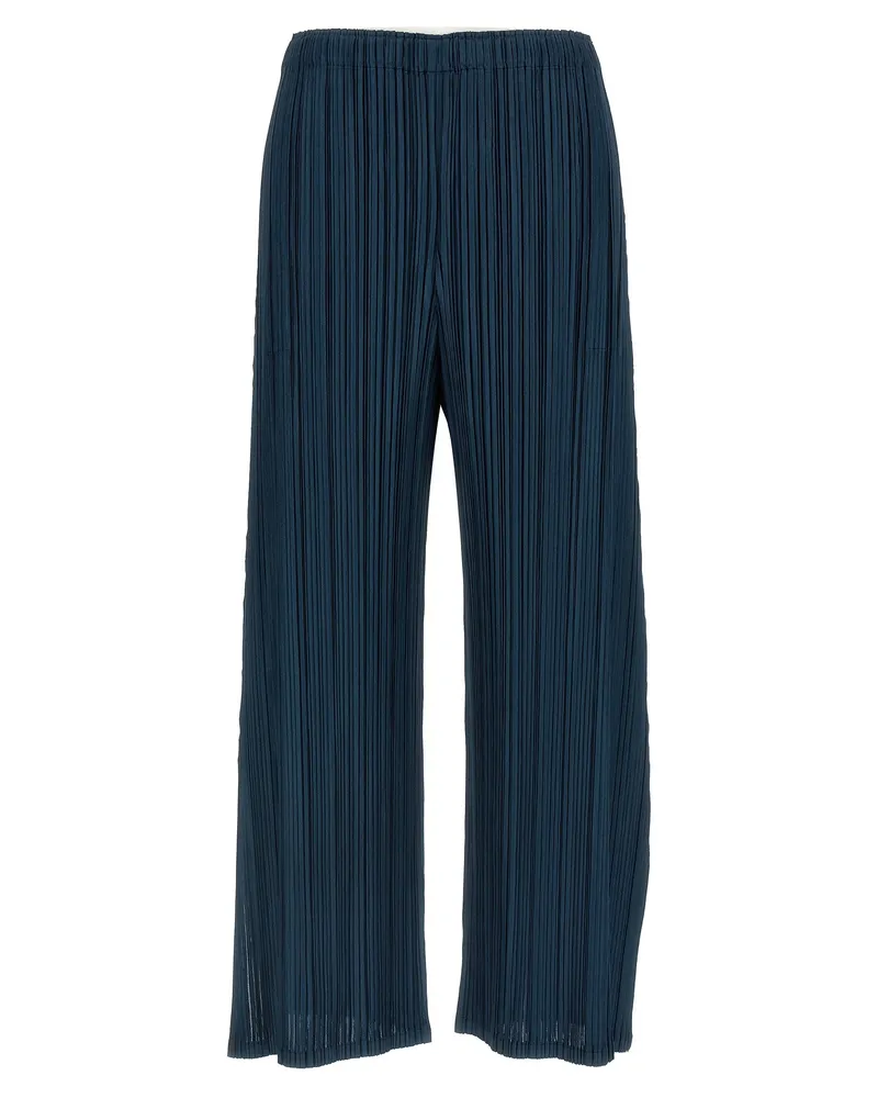 Issey Miyake Falten bitte Issey Miyake 'Mellow Fleats' Hosen Blue